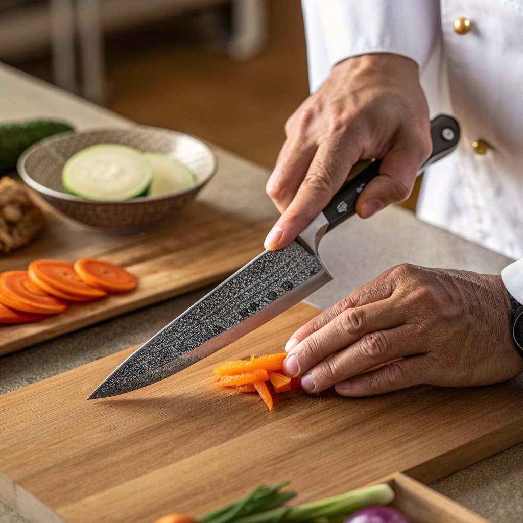 Cover Image for Holder du kniven din feil? Vi har et hemmelig kokkegrep som endrer alt.