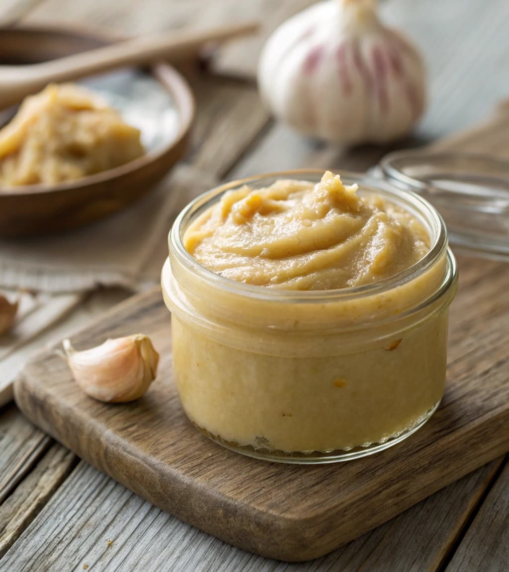 close-up-of-a-small-glass-jar-filled-with-creamy-r