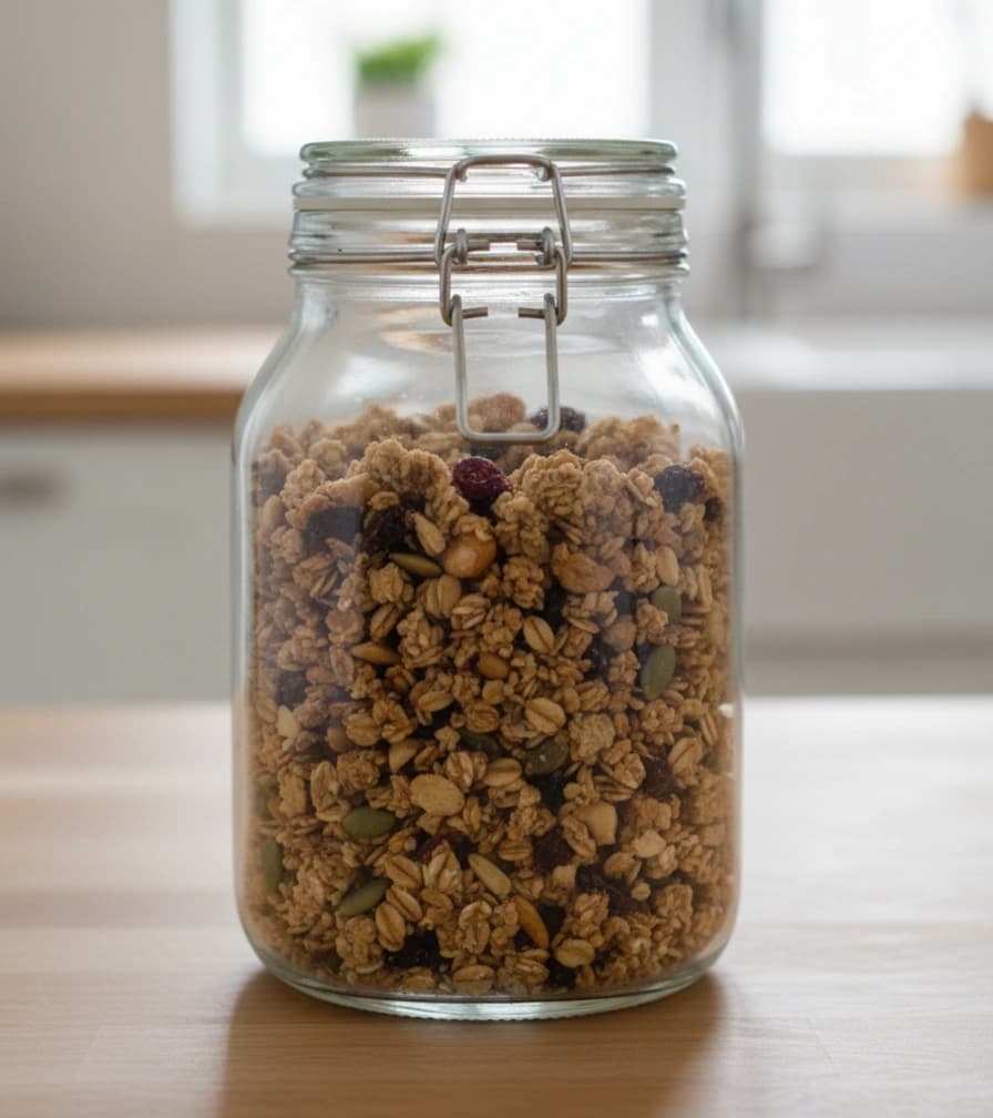 Hjemmelaget ovnsbakt granola