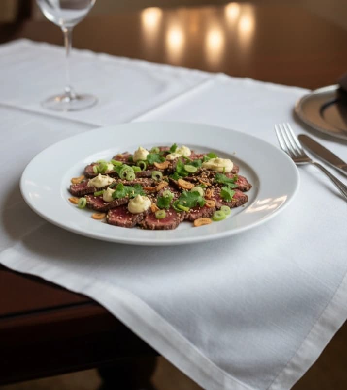 Biff tataki med ponzusaus