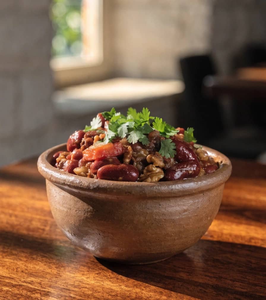 georgian-lobio-mashed-bean-stew-in-a-rustic-clay-b