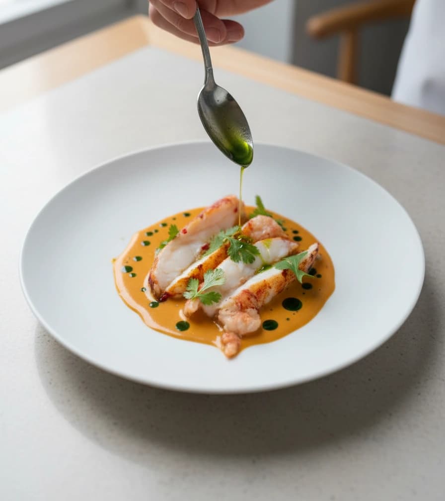a-fine-dining-dish-of-butter-poached-langoustine-t