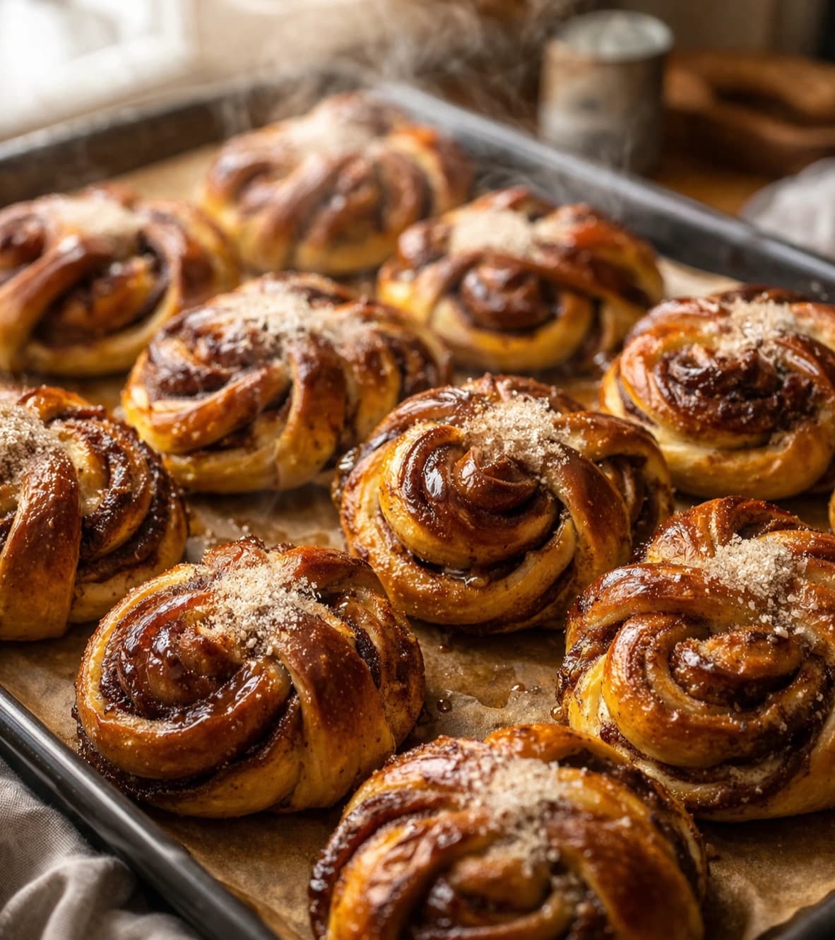 Matheas saftige kanelboller