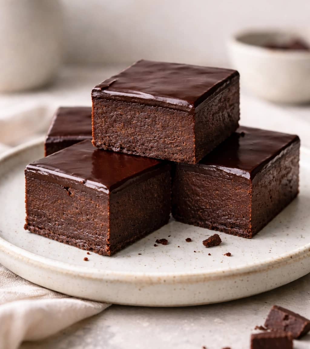 Fudgy sjokoladekake med søtpotet