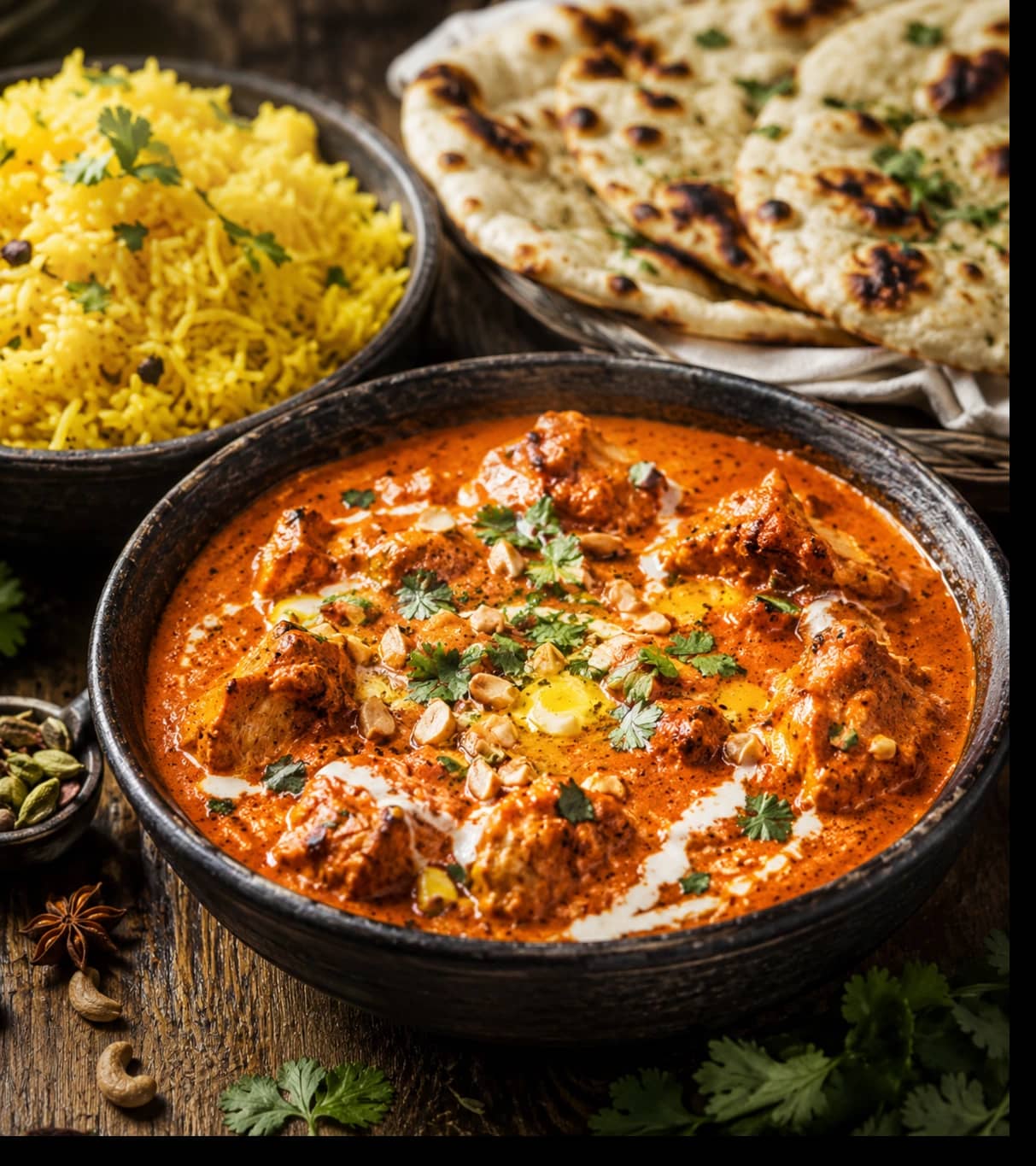 Rustic Indian Curry Feast