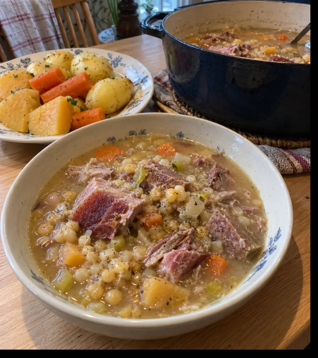 Rustic Hearty Stew Supper