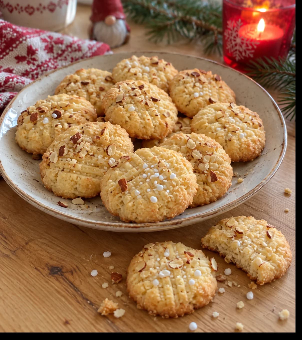 Cozy Nordic Christmas Cookies
