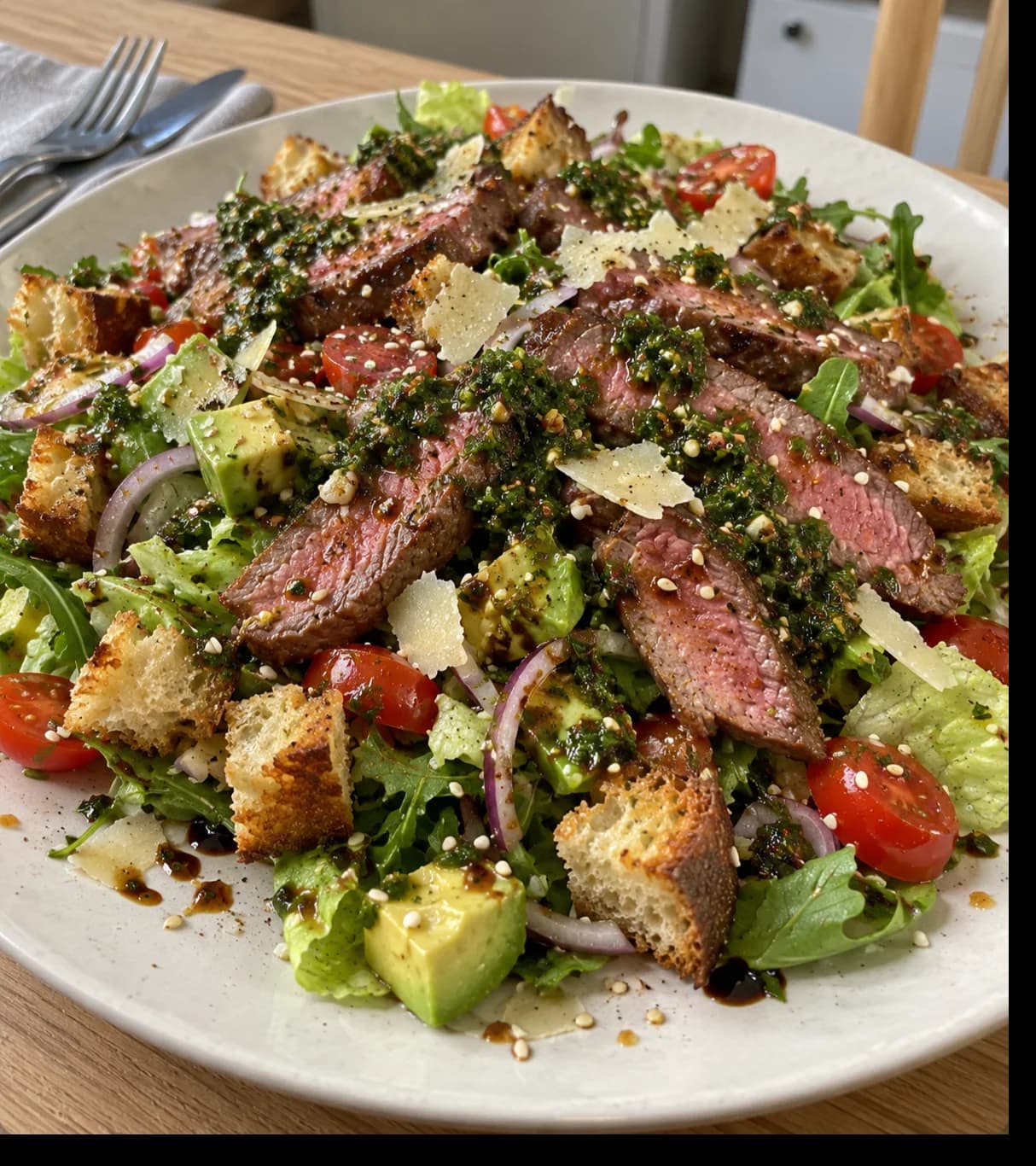 Chimichurri Steak Salad Feast