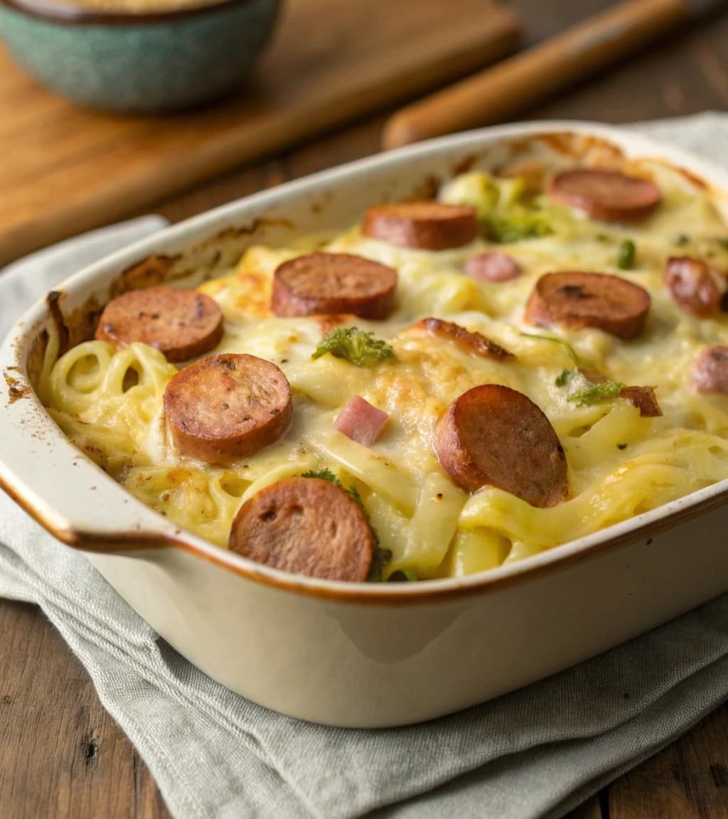 a-baked-sausage-casserole