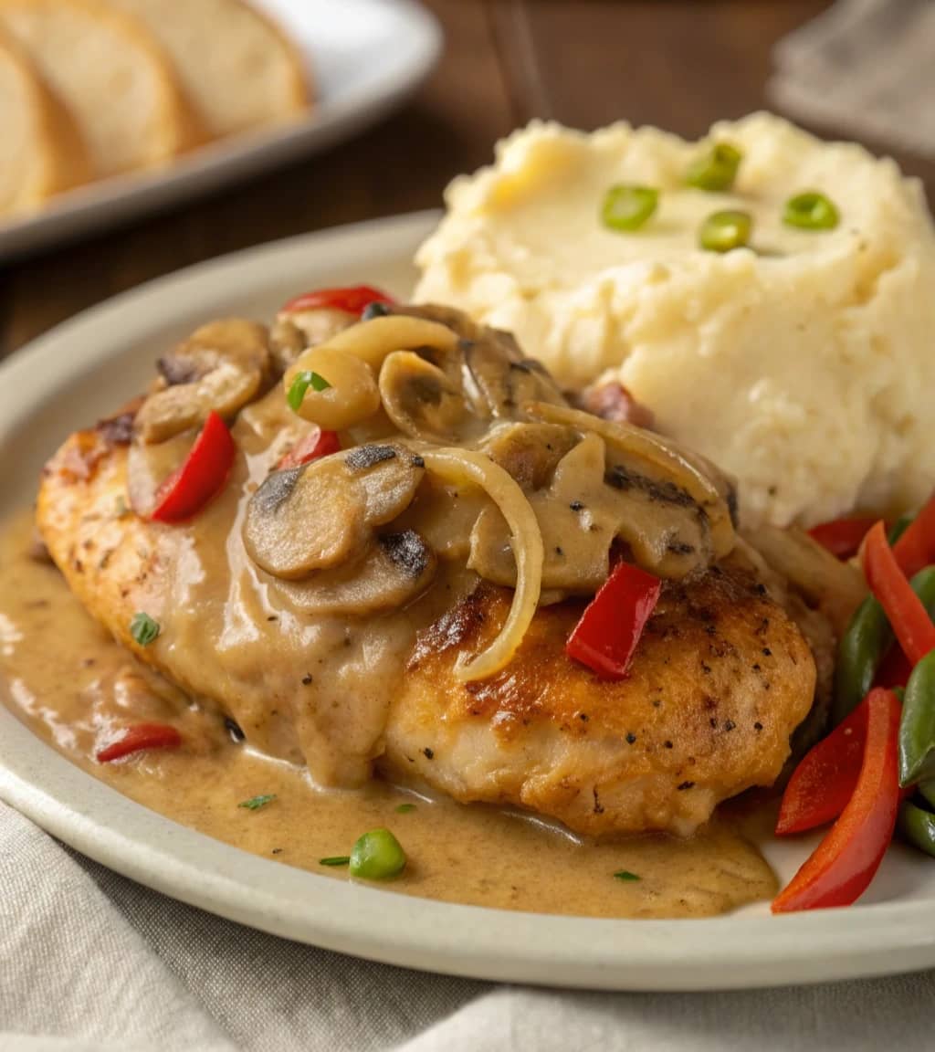 smothered-chicken