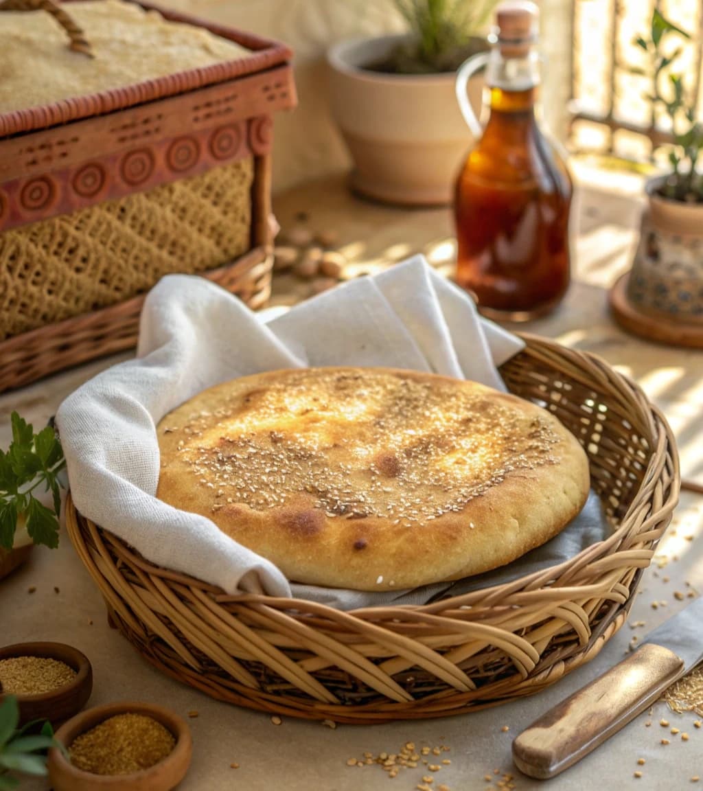 moroccan-round-flatbread