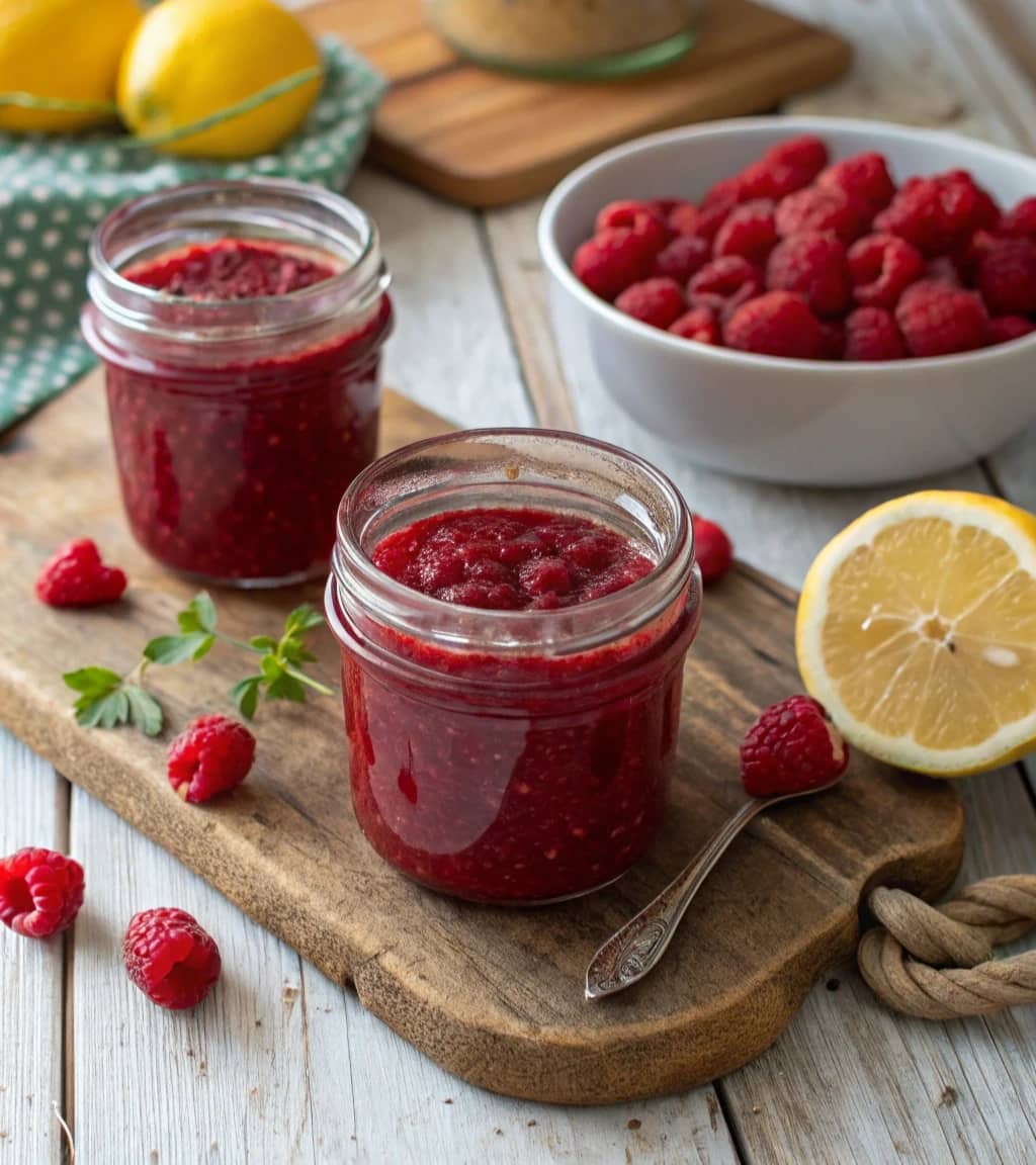 raspberry-jam-in-glass-jars